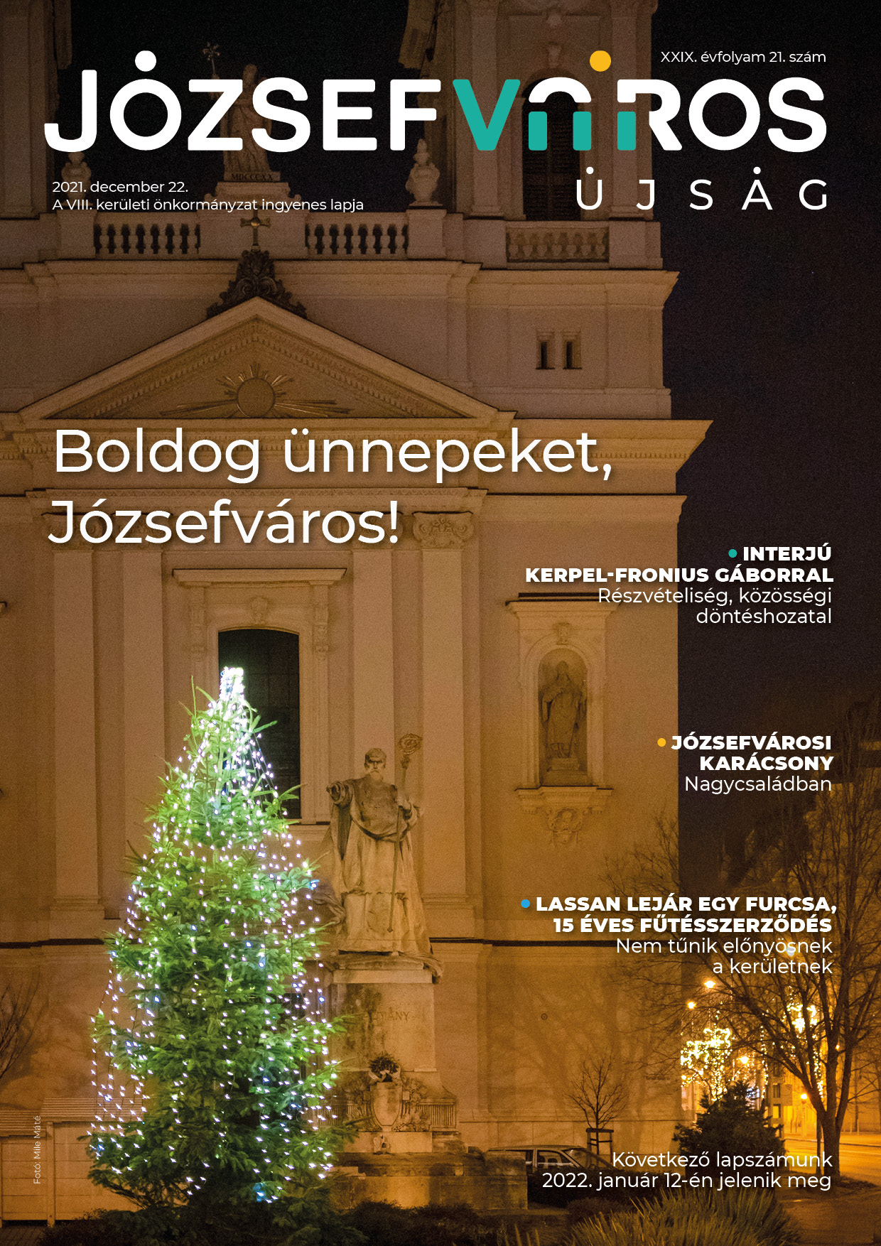 Józsefváros újság 2021. 21. szám