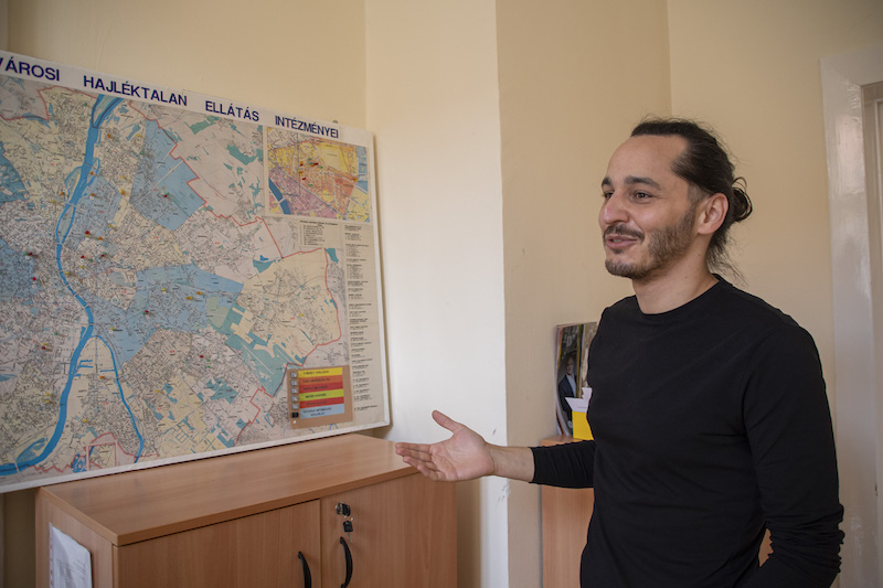 Misetics Bálint szociálpolitikus, a főpolgármester lakás- és szociálpolitikai főtanácsadója - Fotó: Huszár Boglárka