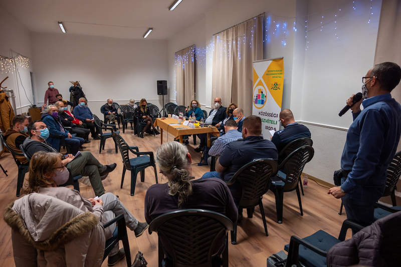 Tisztviselőtelepi közösségi fogadóóra 2021 - Fotó: Mile Máté