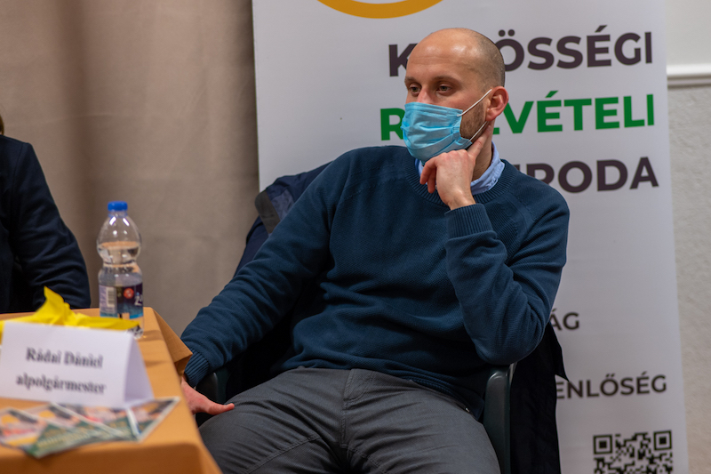 Rádai Dániel alpolgármester - Fotó: Mile Máté