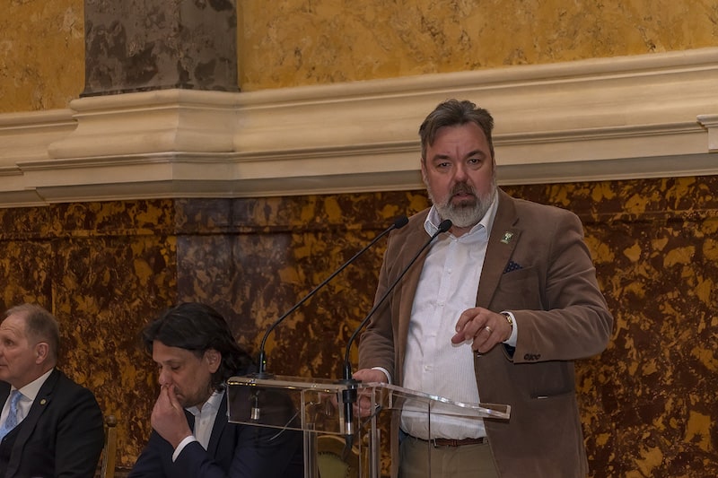 Deutsch Tamás és L. Simon László - Fotó: Huszár Boglárka