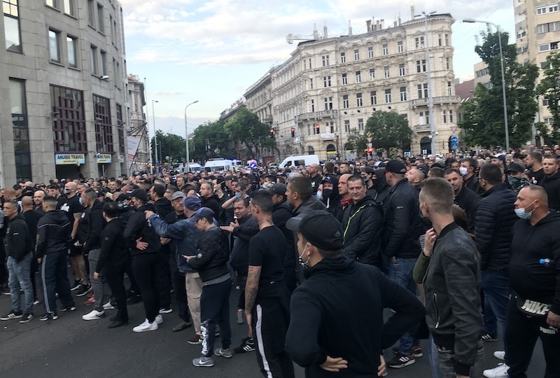 A 2020-as tüntetés - Fotó: Pálinkás János