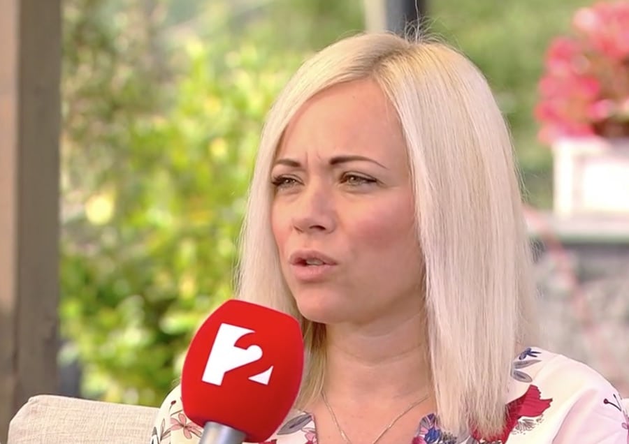 Kovács Barbara a TV2 Mokka című műsorában
