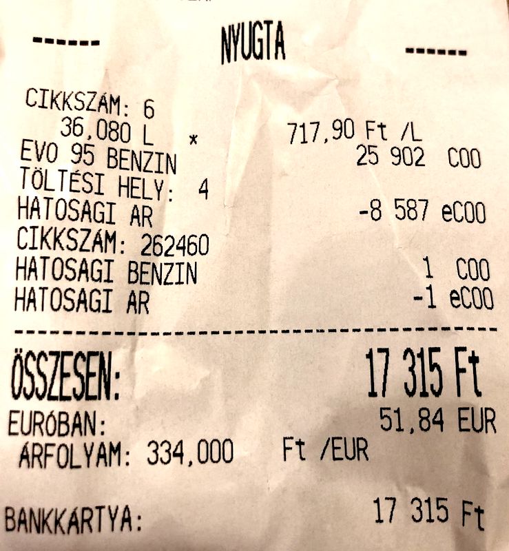 "Rezsicsökkentett számla"