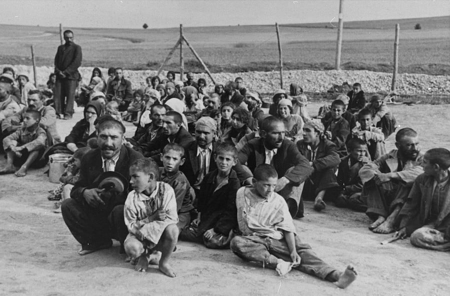 Romák a Belzec-i koncentrációs táborban 1940-ben