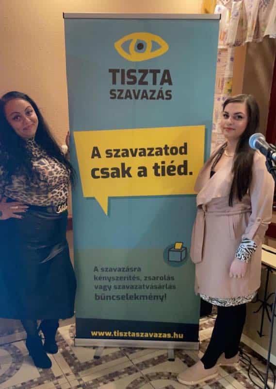 Balogh Fruzsina (balra) és Bitó-Balogh Zsanett közösségszervezők