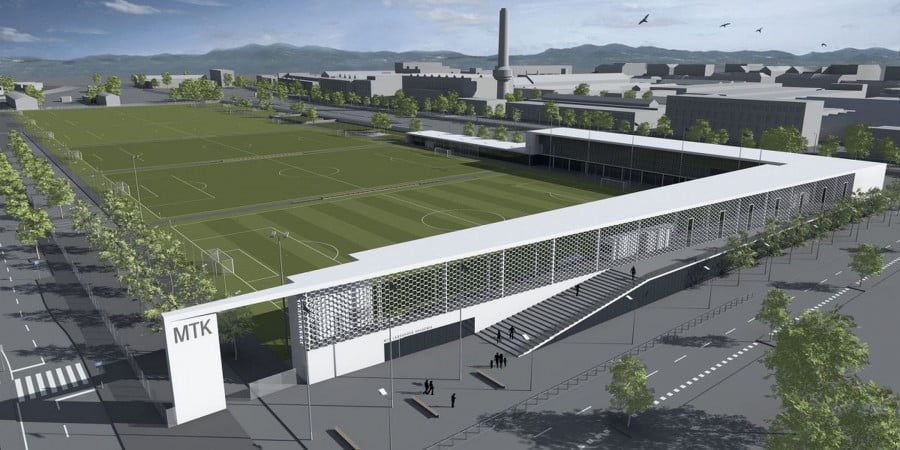 Újabb sportkomplexum, az MTK utánpótlás-centruma készült el Mészárosék jóvoltából hét focipályával