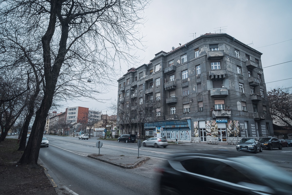 2022. december 5. - az Orczy úti zebra helye