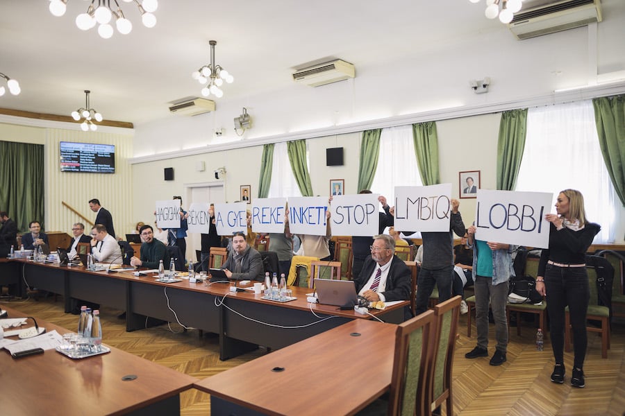 HAGYJÁK BÉKÉN A GYE REKEI NKET! – STOP LMBTQ LOBBI