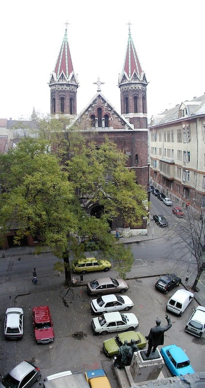 Lőrinc pap tér 2004 ősz – Fotó: Perényi László