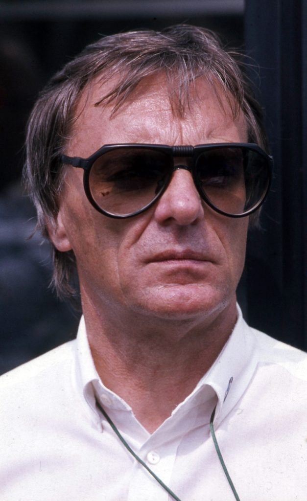 1986. Mogyoród, Hungaroring: Formula-1 első magyar nagydíj, Bernie Ecclestone, az autóverseny-sorozat irányítója - Fotó: Fortepan / Urbán Tamás