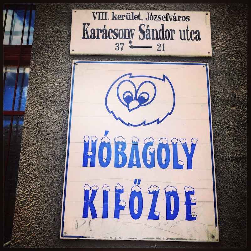 Hóbagoly kifőzde - Fotó: Pálinkás János