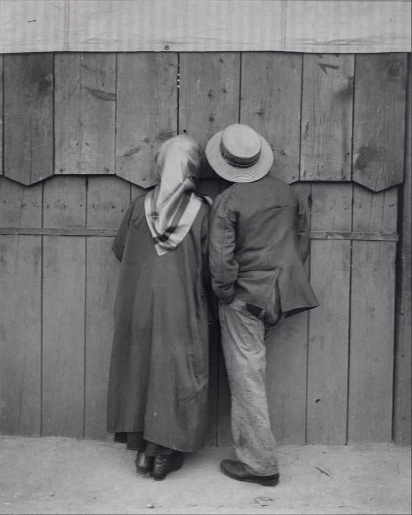Andre Kertész: Cirkusz (1920. május 19., Budapest)