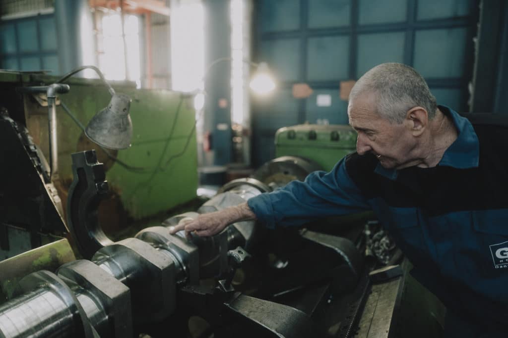 Tengely készül a dízelmotorvonathoz - Fotó: Karancsi-Albert Rudolf