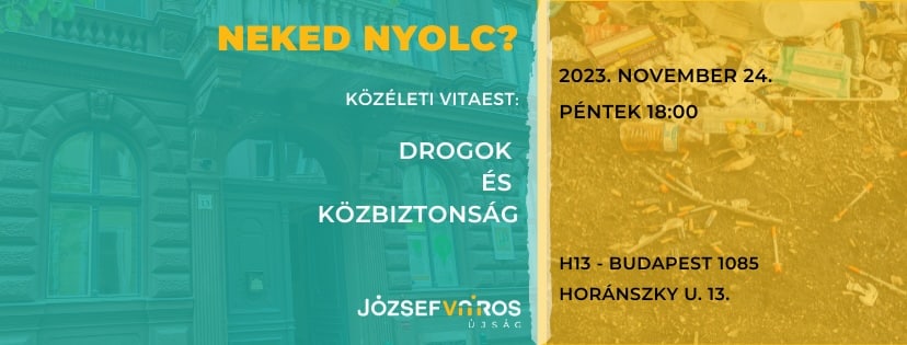 Közéleti vitaestünk november 24-én 18 órától