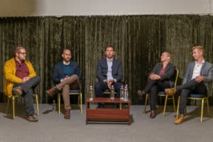 Édes Balázs, Rádai Dániel, Vitézy Dávid, Rab Judit és Lajos Béla - Fotó: Huszár Boglárka