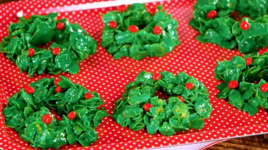 Cornflakes karácsonyfák - Fotó: Bodrogi Eszter