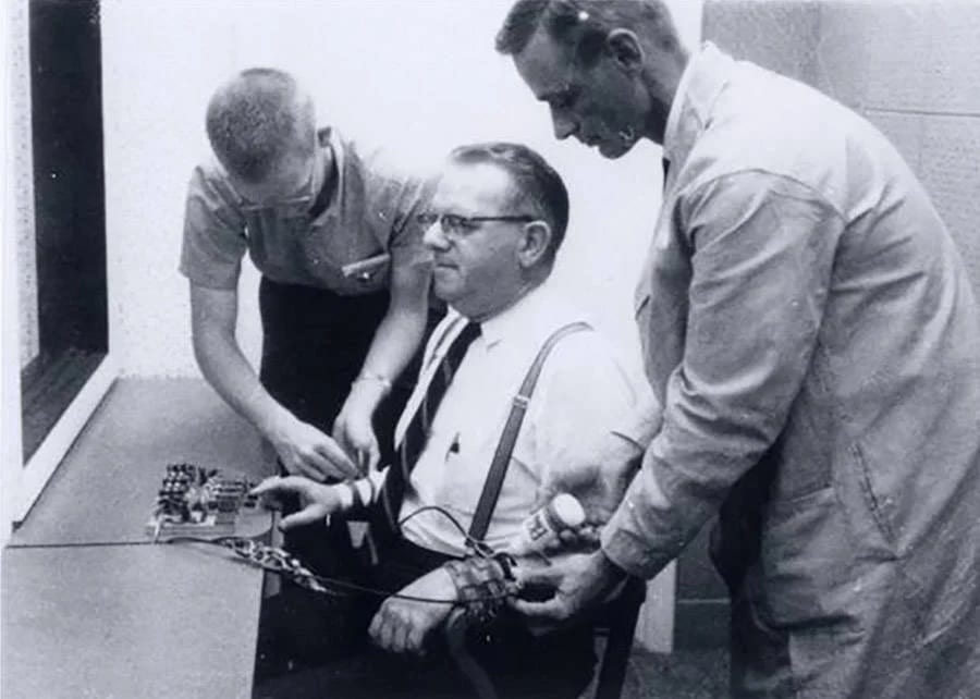 A Milgram-kísérlet - Fotó: Yale University Manuscripts and Archives