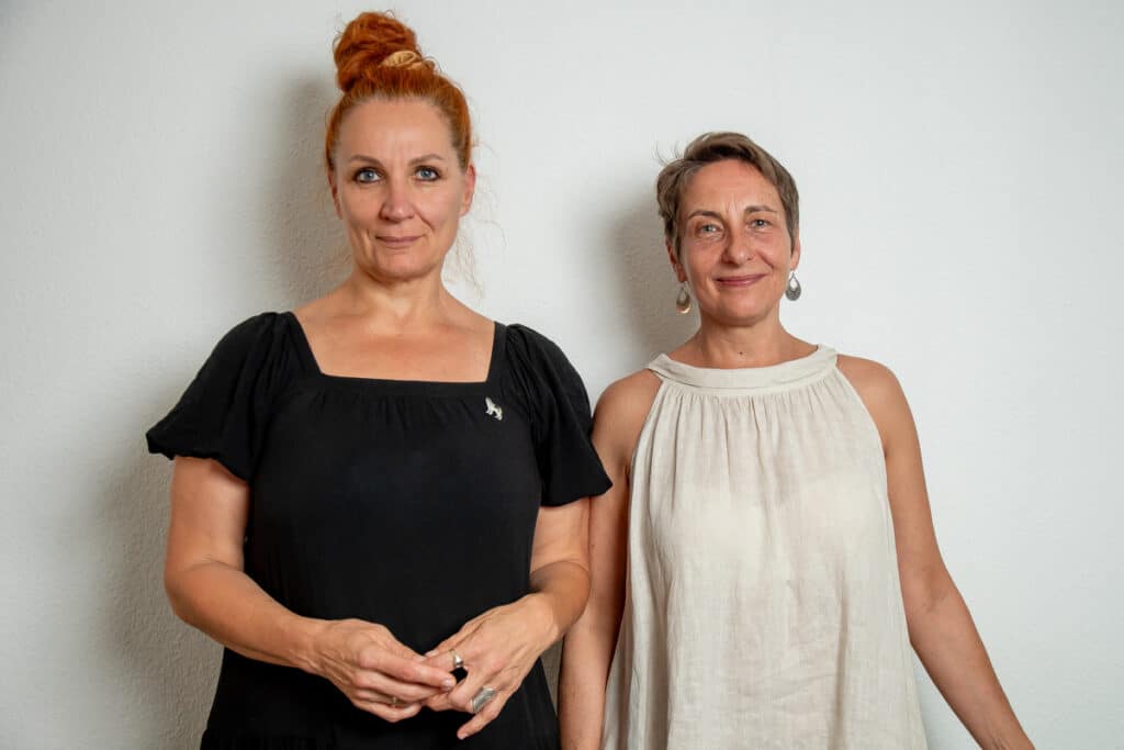 Brezina Kinga és Hoppál Bori