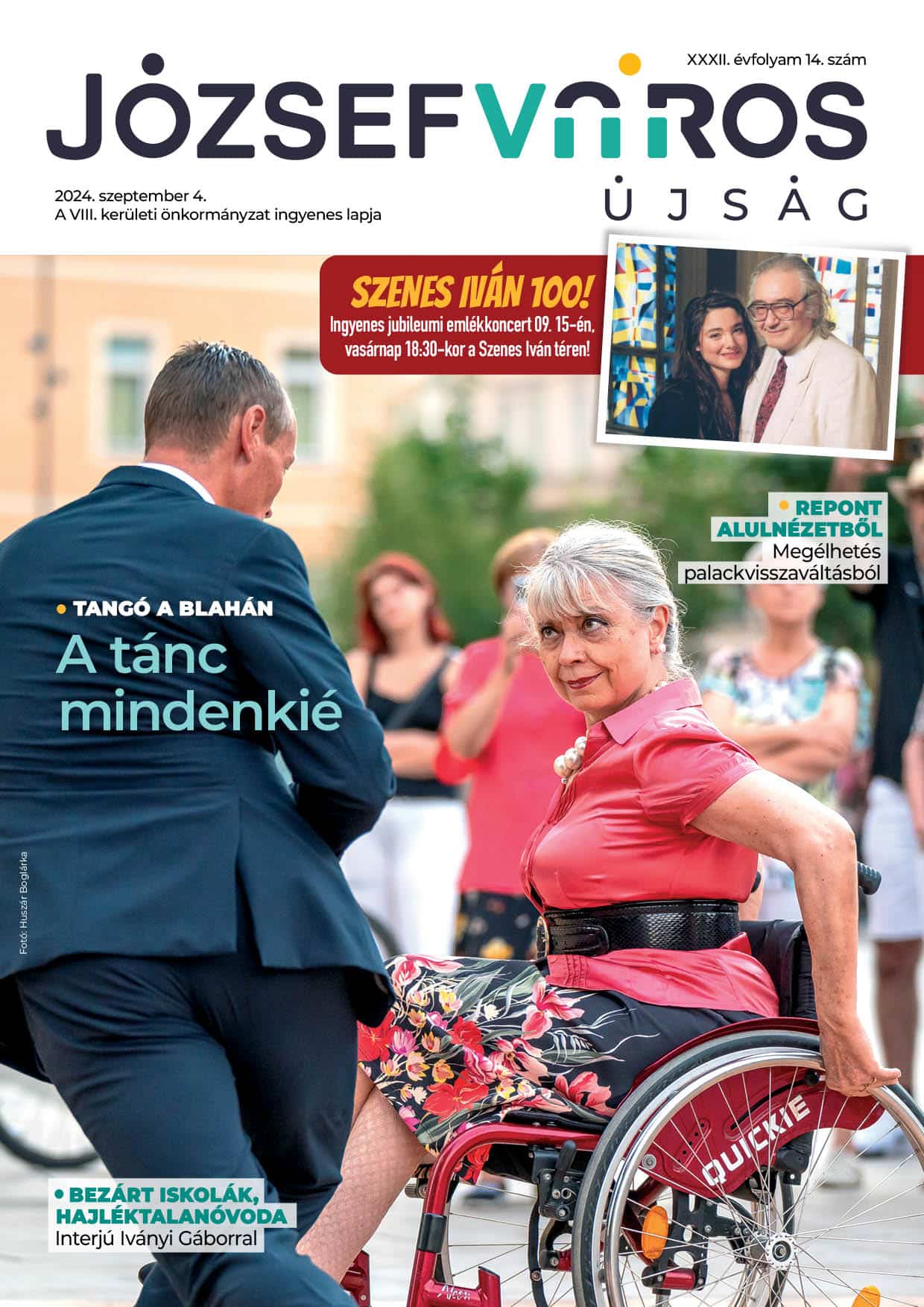 Józsefváros Újság 2024/14. szám címlap