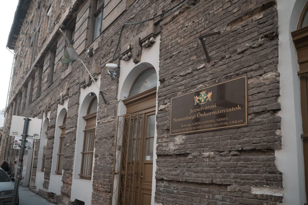 a nemzetiségi önkormányzatok épülete