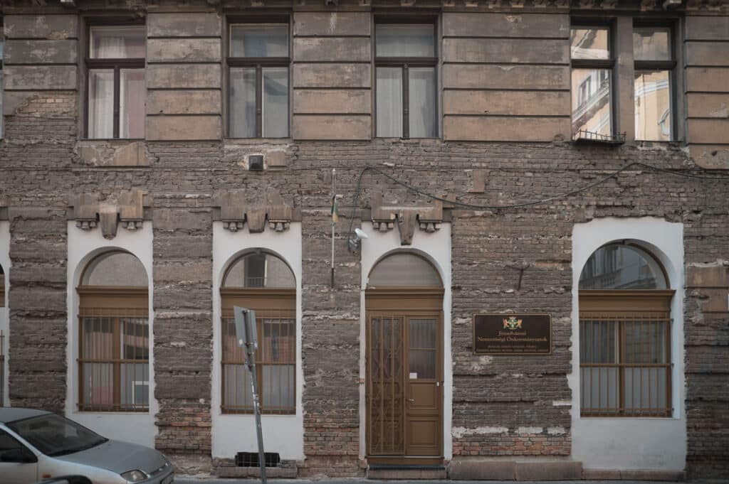 a nemzetiségi önkormányzatok épülete