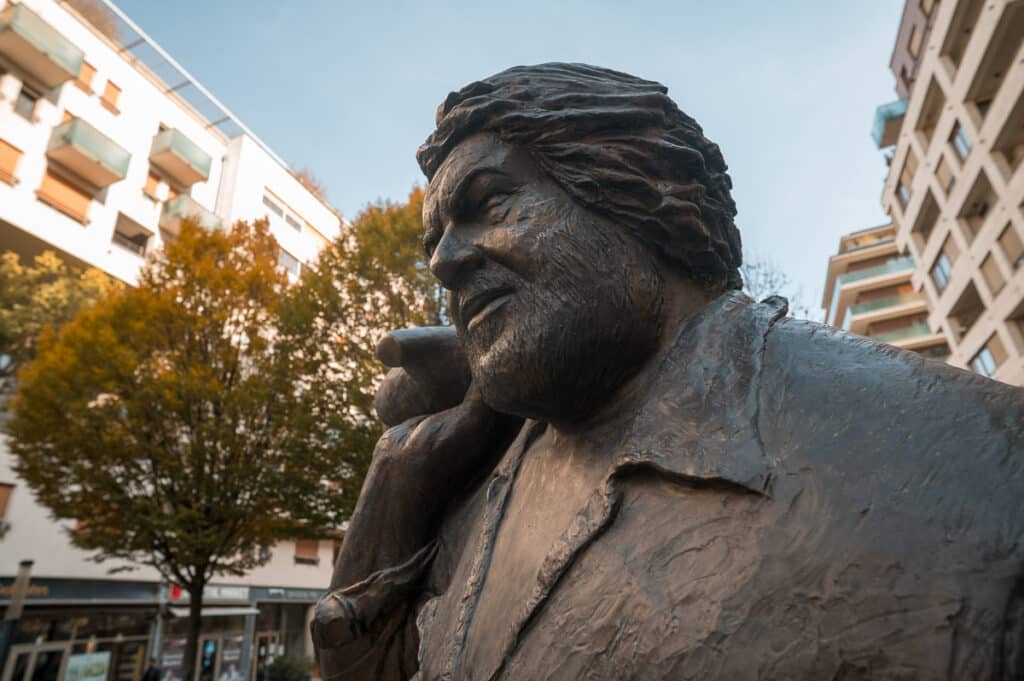 Bud Spencer szobra