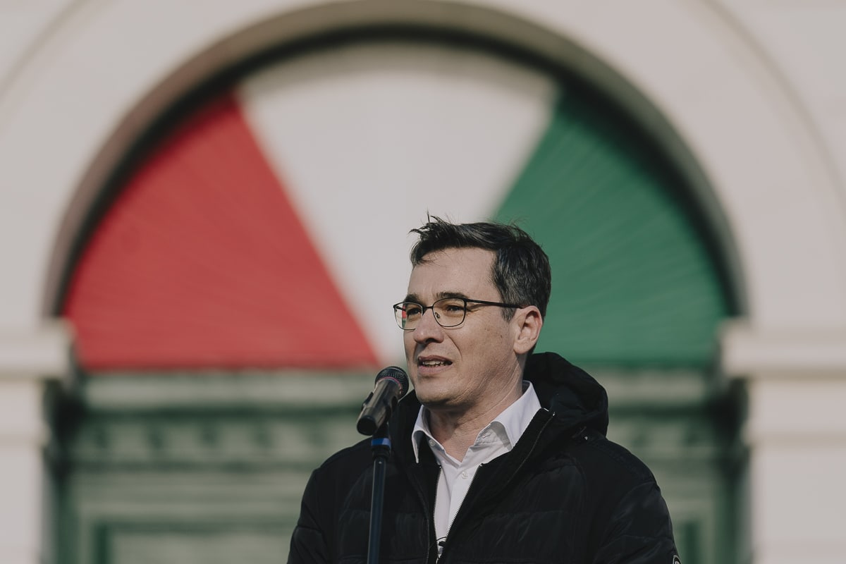2024. áorilis 17. Tüntetés a józsefvárosi kisajátítások ellen