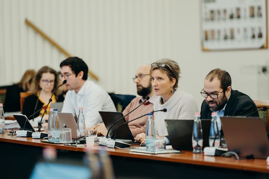 Gutjahr Zsuzsanna a 2024-es novemberi KT-ülésen
