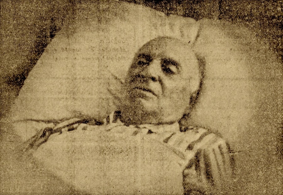 Az utolsó felvétel Hock Jánosról - Forrás: Reggeli Újság 1936. október 12.