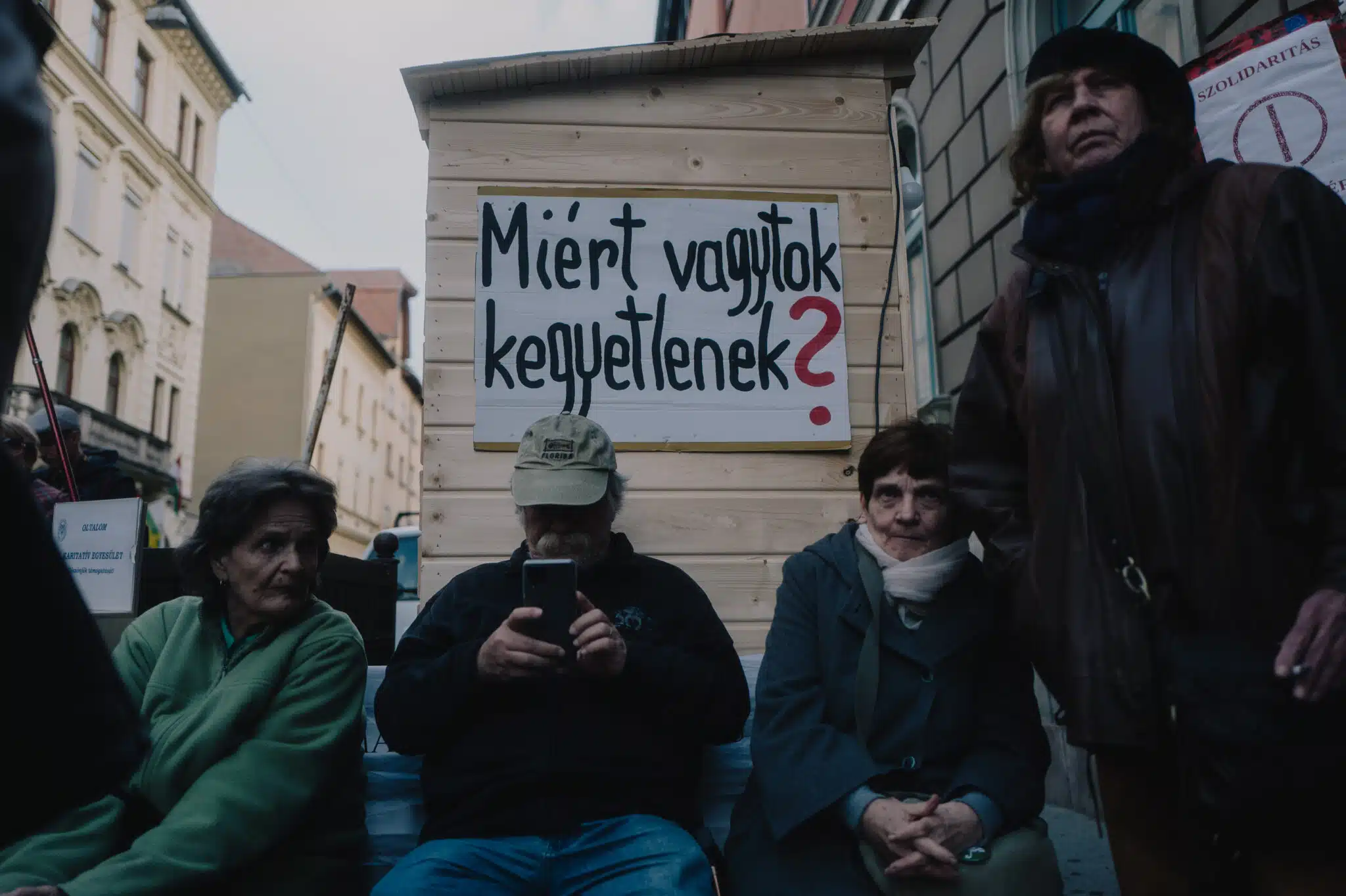 2023. október 17. Tüntetés a Dankó uttcában