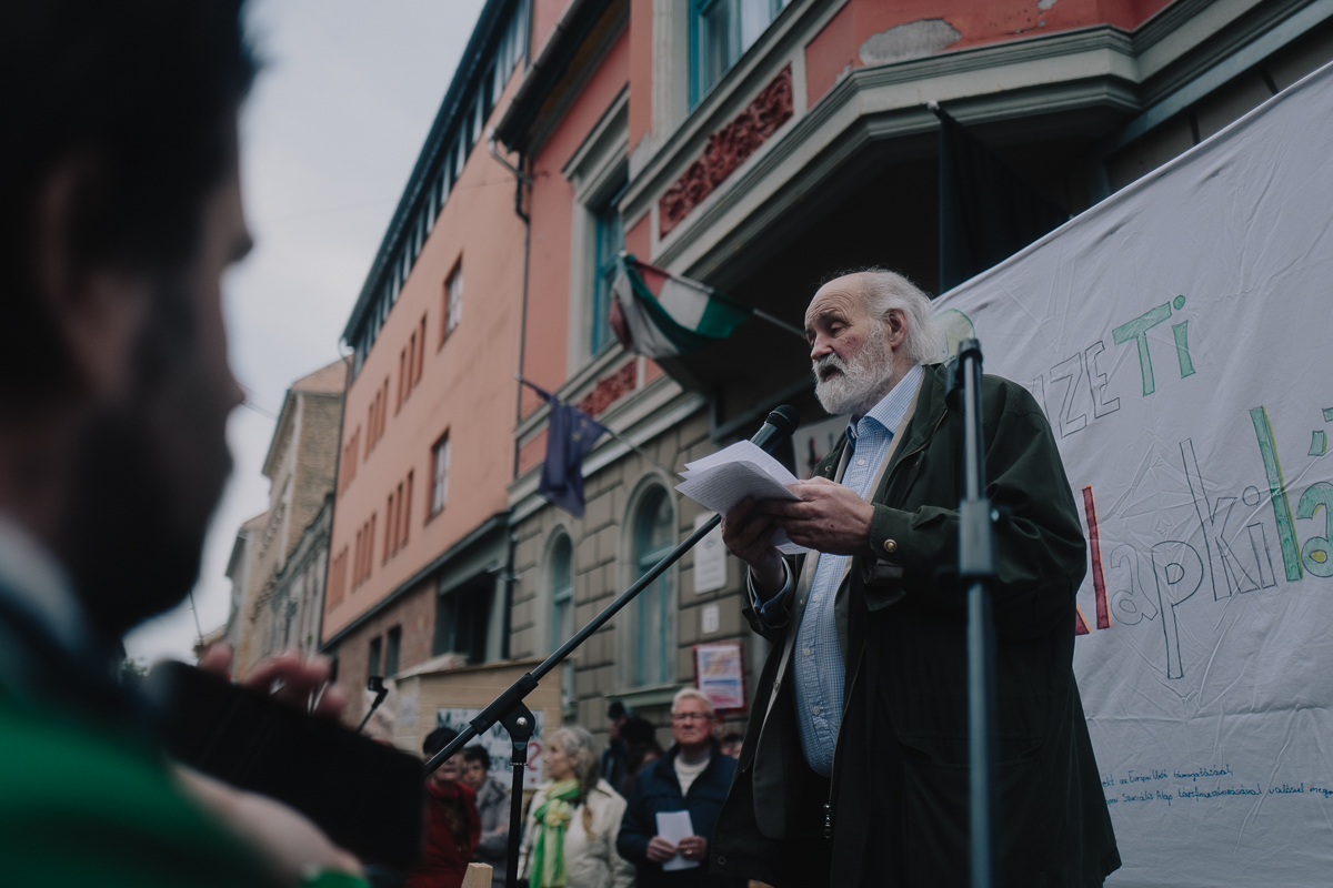2023. október 17. Tüntetés a Dankó uttcában