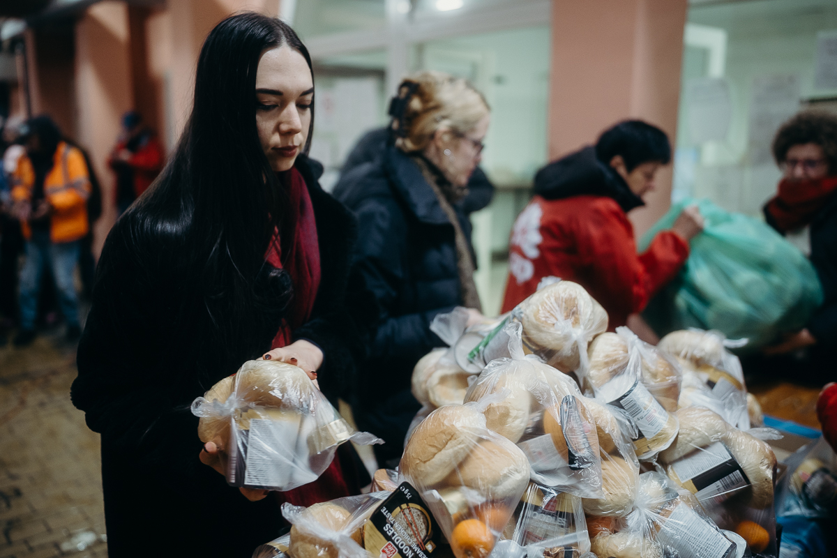 2026. január 8. Ételosztás a Dankó utcában