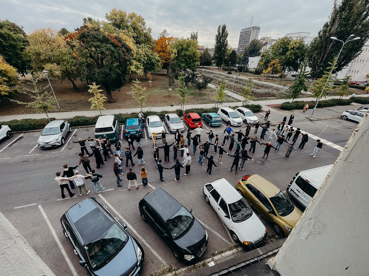 2025. október 17. Budapest School flashmob