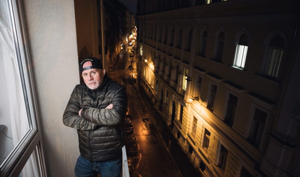 Pityinger László Dopeman 2023. január 19-én. Fotó: Mile Máté / Józsefváros Újság