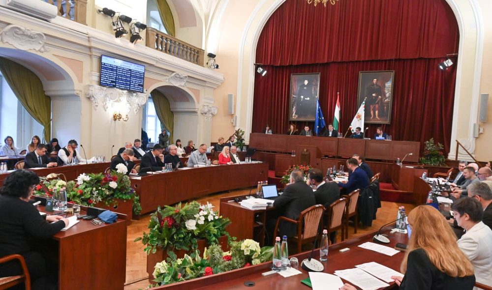 Budapest, 2024. április 24.
A Fõvárosi Közgyûlés ülése a Városházán 2024. április 24-én.
MTI/Bruzák Noémi