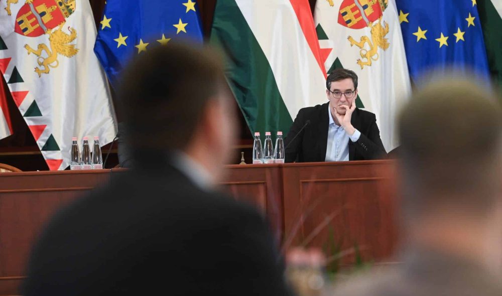 Budapest, 2025. január 29.
Karácsony Gergely fõpolgármester a Fõvárosi Közgyûlés ülésén a Városháza dísztermében 2025. január 29-én.
MTI/Bruzák Noémi