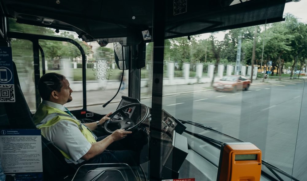 A 83M troli uj utvonalanak bejarasa 2022. szeptember 15-en. Foto: Karancsi-Albert Rudolf / Jozsefvaros Ujsag