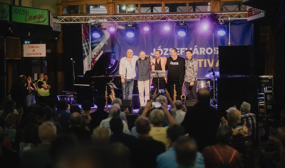 III. Józsefvárosi Jazzfesztivál a Rákóczi téren, 2023. szeptember 15-én.  Fotó: Karancsi-Albert Rudolf