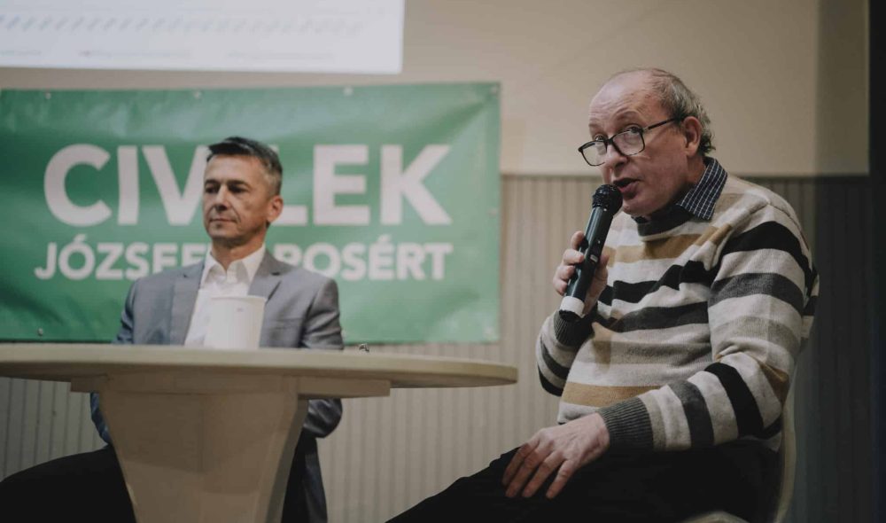 "Ne csak kommentelj! Vitázz velünk! - A C8 közéleti beszélgetése a józsefvárosi közbiztonságról 2023. november 24-én.   Fotó: Karancsi-Albert Rudolf