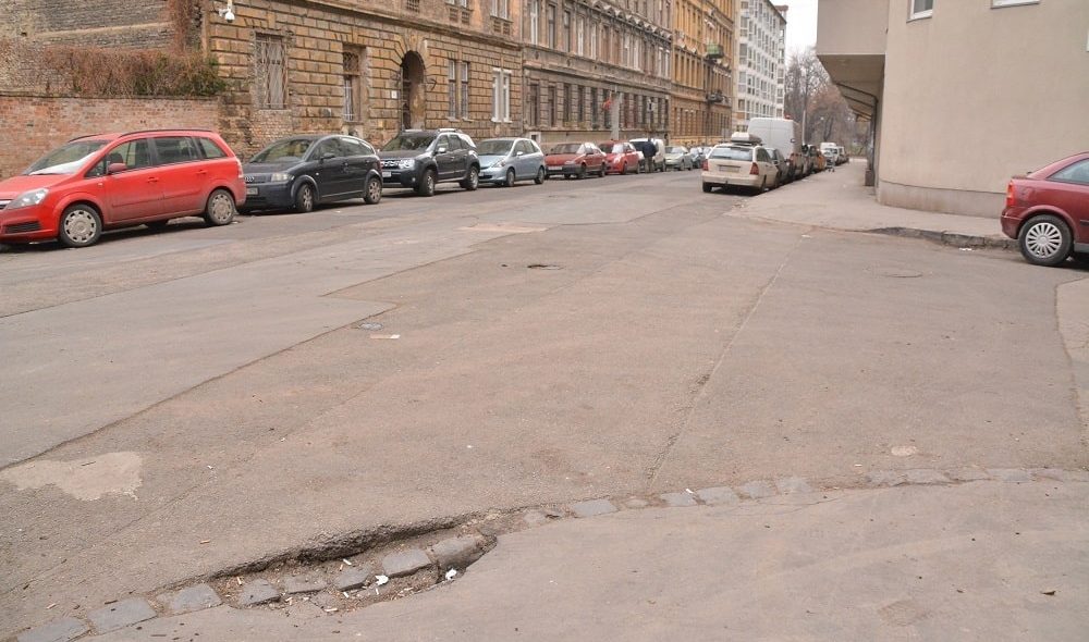 A Kálváris és a Dunics utca találkozása
